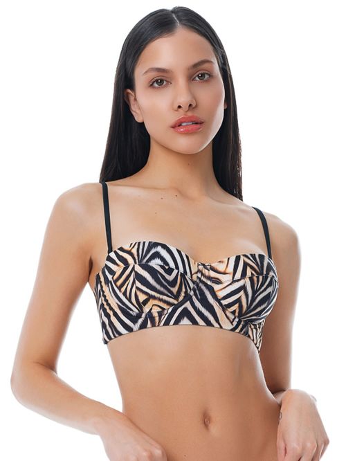 Μαγιό BLUEPOINT Spirit Animal Strapless - Ήπια Ενίσχυση & Μπανέλα