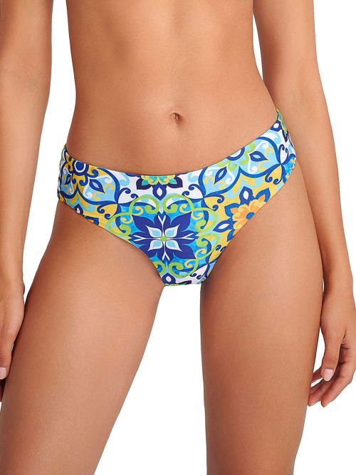 Μαγιό BLU4U Blue Tiles Σλιπ Μπικίνι Tai Κανονικό Φαρδύ - Αόρατες Ραφές