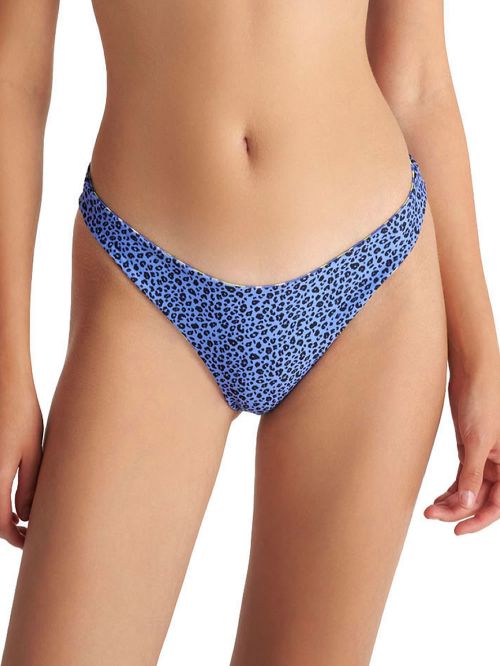 Μαγιό BLU4U Fino Leo Brazilian Σλιπ - Διπλής Όψης - Αόρατες Ραφές - Animal Σχέδιο