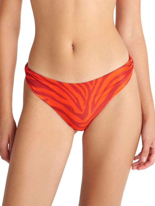 Μαγιό BLU4U Red Zebra Μπικίνι Σλιπ Κανονικό - Αόρατες Ραφές