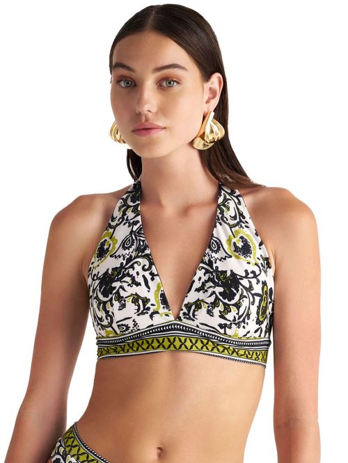 Μαγιό BLU4U Tribal Jungle Τρίγωνο Τοπ - Διπλής Όψης - Μεγάλο Στήθος
