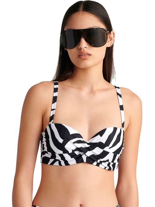 Μαγιό BLU4U Zebra Σουτιέν Strapless - Ήπια Ενίσχυση - Μεγάλο Στήθος