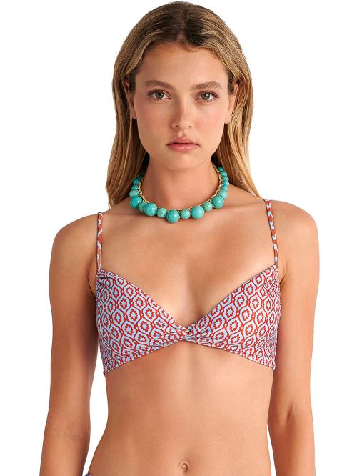 Μαγιό BLU4U Bronze Aztec Bralette - Αόρατη Ενίσχυση