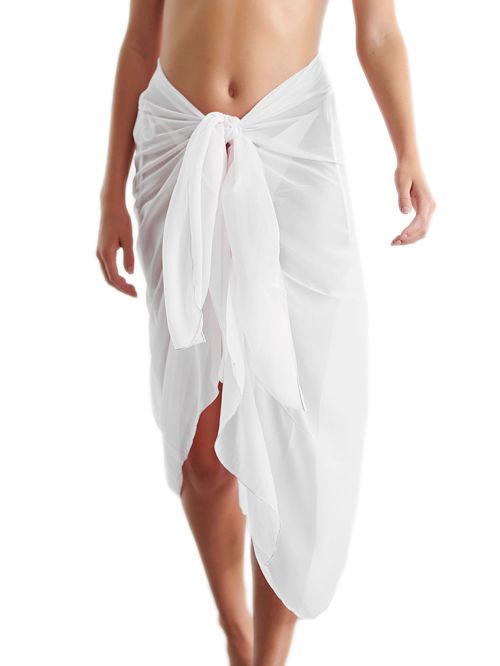 Beachwear BLU4U Παρεό Θαλάσσης - Αέρινο Ύφασμα