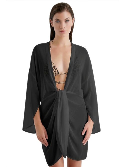 Beachwear BLU4U Solids Καφτάνι - Αέρινο Ύφασμα 