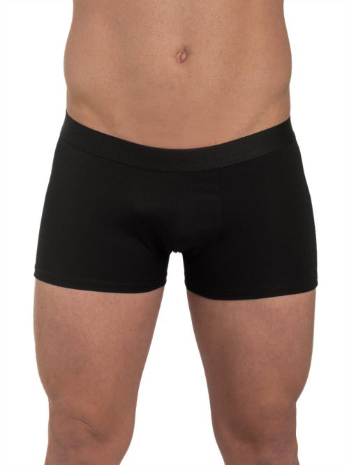 Ανδρικό Boxer gkapetanis 3502 black - μπροστά