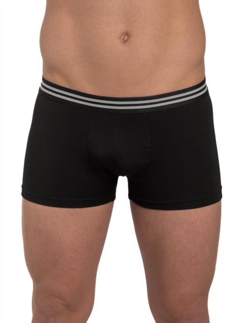 Ανδρικό Boxer gkapetanis 3504 black - μπροστά