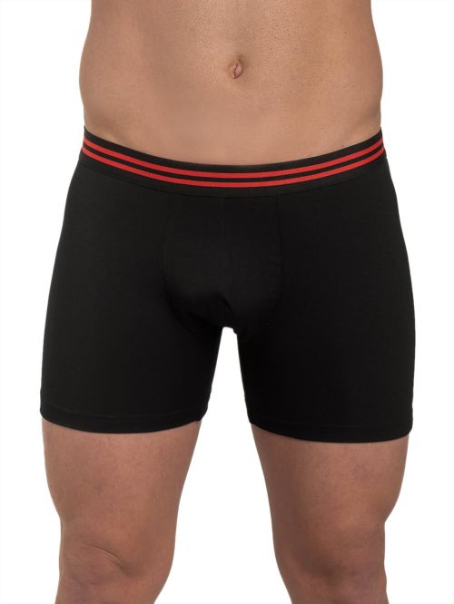 Ανδρικό Boxer gkapetanis 3513 black - μπροστά