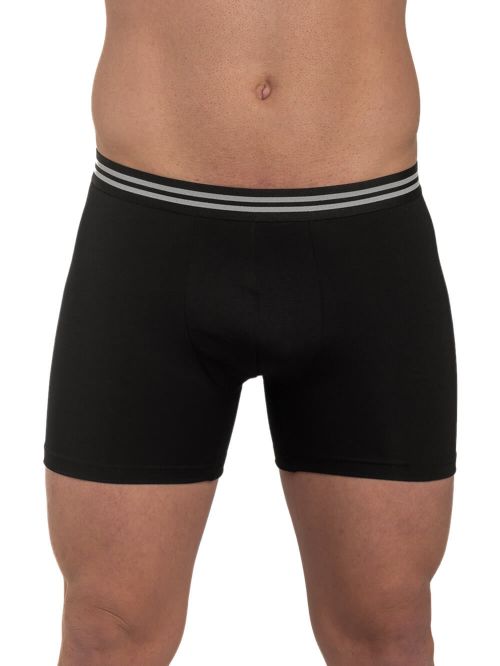 Ανδρικό Boxer gkapetanis 3514 black - μπροστά