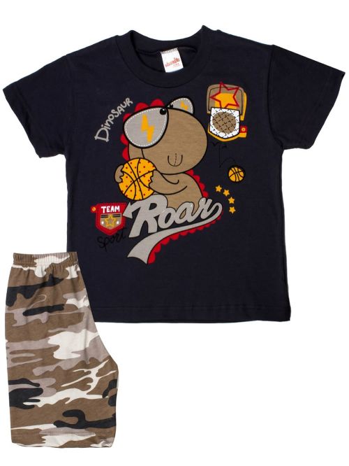 Βρεφική Πυτζάμα MINERVA ROAR - 100% Αγνό Βαμβάκι 