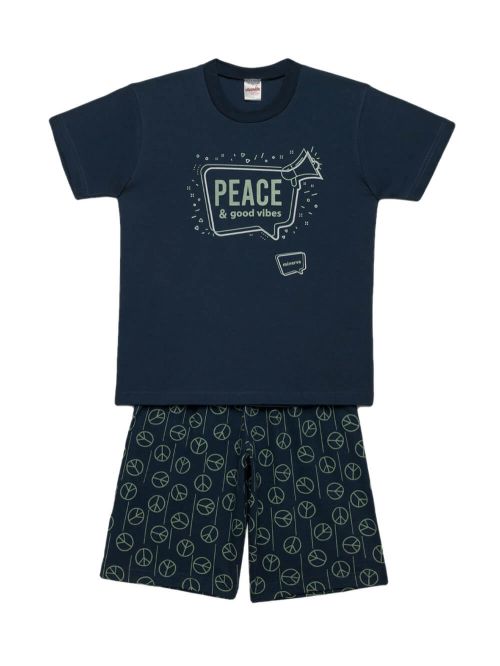 Παιδική Πυτζάμα MINERVA PEACE - 100% Αγνό Βαμβάκι