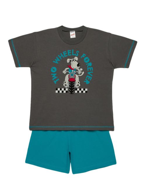 Παιδική Πυτζάμα MINERVA Motorcycle - 100% Αγνό Βαμβάκι 