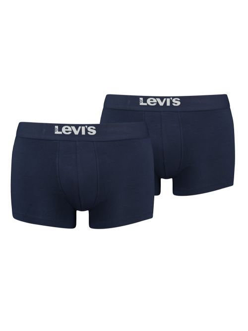 LEVI'S Boxer Trunk - Οργανικό ECO Βαμβάκι - Blue - Πακέτο με 2