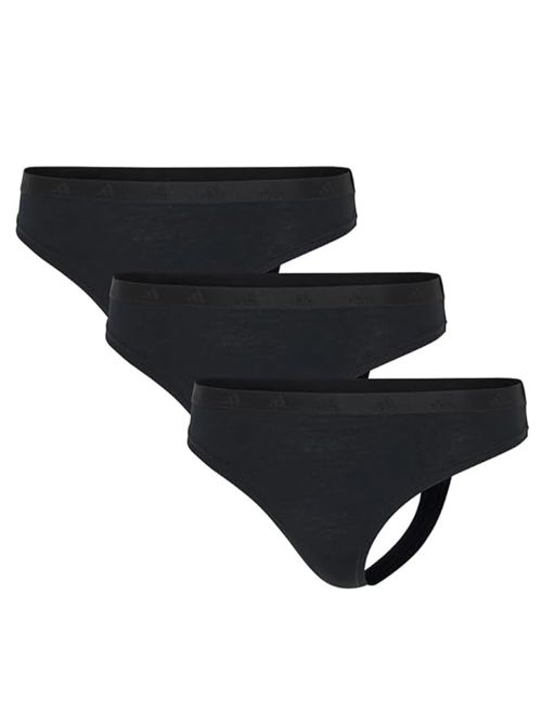 ADIDAS Γυναικείο String - Ελαστικό Βαμβάκι - Πακέτο με 3