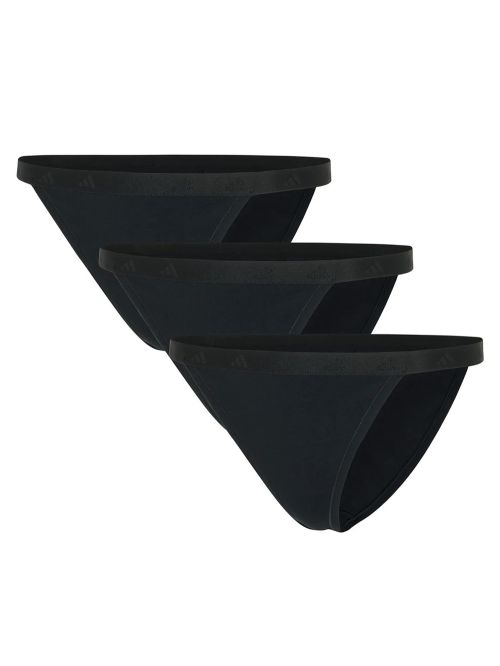 ADIDAS Γυναικείο Slip Κανονικό - Ελαστικό Βαμβάκι - Πακέτο με 3