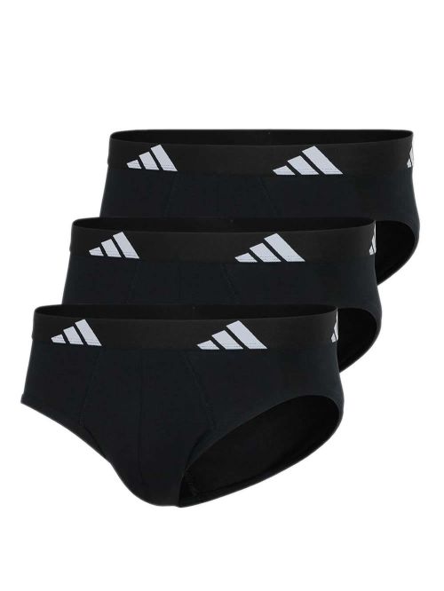 ADIDAS Slips - Active Flex Cotton - Πακέτο με 3 - Ελαστικό Βαμβάκι