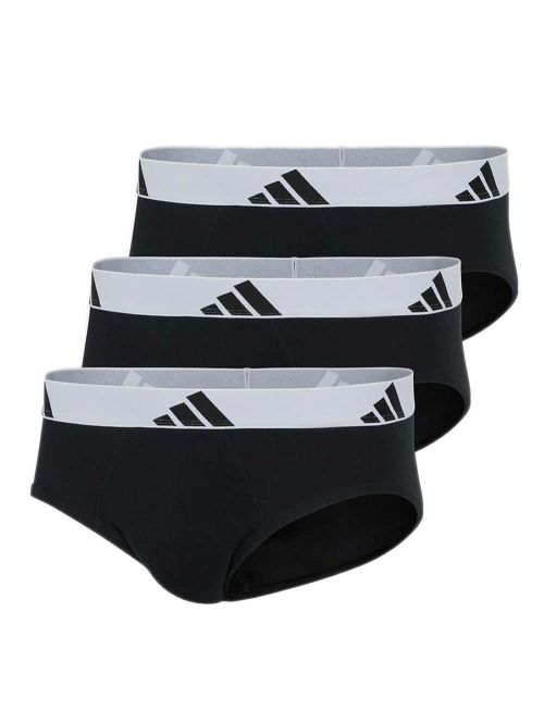 ADIDAS Slips - Active Flex Cotton - Πακέτο με 3 - Ελαστικό Βαμβάκι