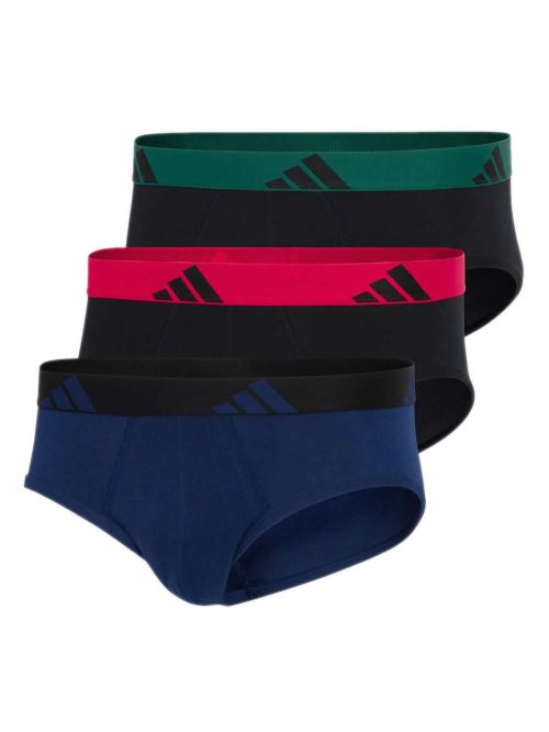 ADIDAS Slips - Active Flex Cotton - Πακέτο με 3