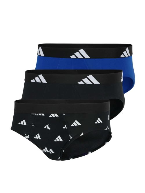 ADIDAS Slips - Active Flex Cotton - Πακέτο με 3 - Ελαστικό Βαμβάκι