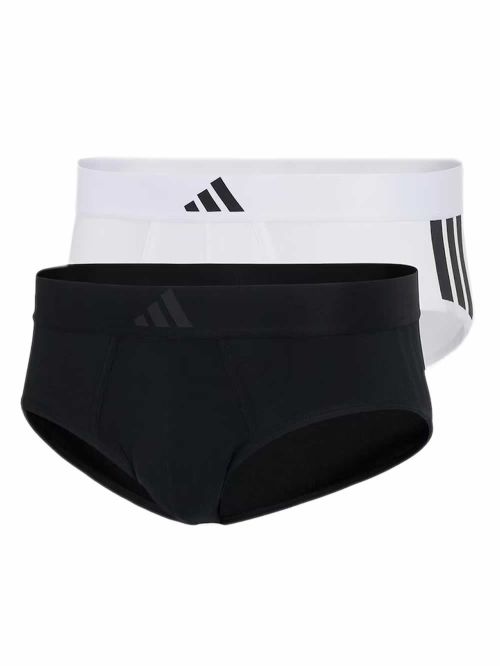 ADIDAS Slips - Active Flex Cotton - 3 Stripes - Πακέτο με 2