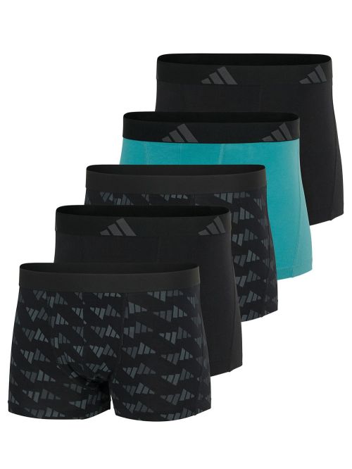 ADIDAS Boxer - Active Flex Cotton - Πακέτο με 5 - Ελαστικό Βαμβάκι