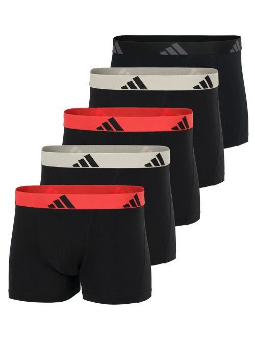 ADIDAS Boxer - Active Flex Cotton - Πακέτο με 5 - Ελαστικό Βαμβάκι