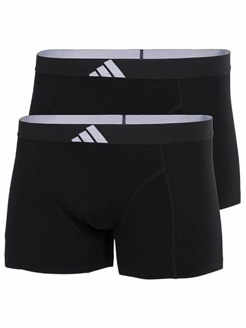 ADIDAS Boxer - Active Flex Cotton - Πακέτο με 2 - Ελαστικό Βαμβάκι