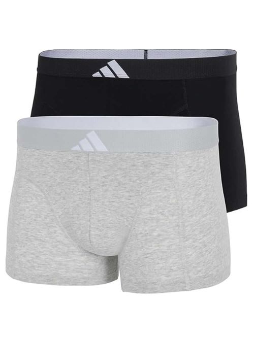 ADIDAS Boxer - Active Flex Cotton - Πακέτο με 2 - Ελαστικό Βαμβάκι