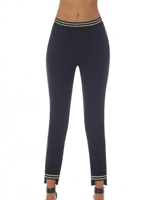 κολάν bas bleu marisa μαύρο χρυσό μπροστά