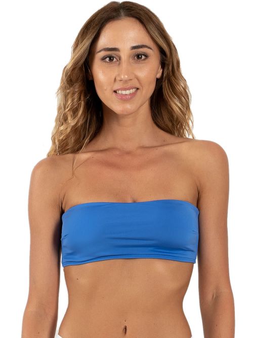 μαγιό strapless blu4u 2136713-1-14 μπροστά