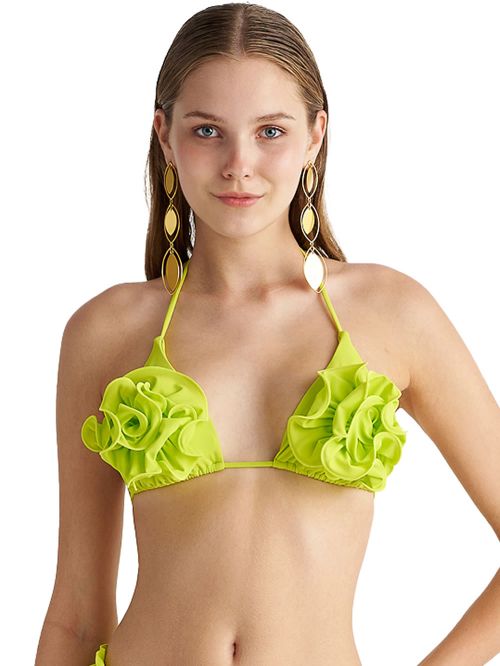 Μαγιό BLU4U Fashion Solids Σουτιέν Τρίγωνο Μπικίνι - Αφαιρούμενη Ενίσχυση