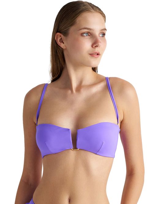Μαγιό BLU4U Fashion Solids Μπικίνι Strapless - Αόρατη Ενίσχυση