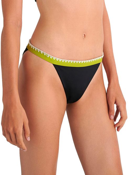 Μαγιό BLU4U Batik Solids Μπικίνι Σλιπ Κανονικό - Σχέδιο Κέντημα