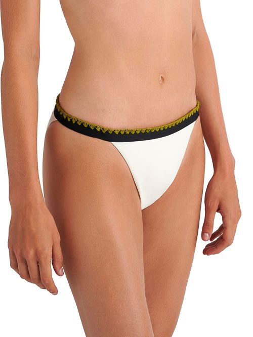 Μαγιό BLU4U Batik Solids Μπικίνι Σλιπ Κανονικό - Σχέδιο Κέντημα