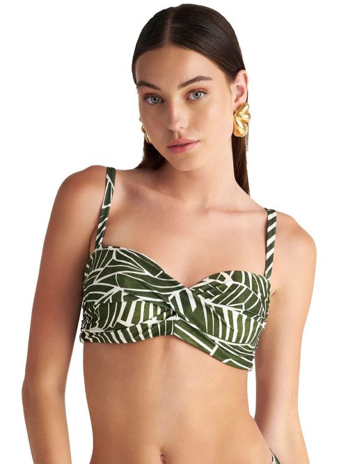 Μαγιό BLU4U Amazon Stripes Μπικίνι Strapless - Μεγάλο Στήθος - Ήπια Ενίσχυση