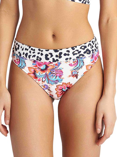 Μαγιό BLU4U Floral Escape Μπικίνι Σλιπ Κανονικό Ψηλό Φαρδύ