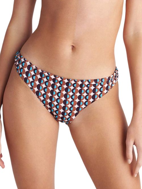 Μαγιό BLU4U Polca Borders Μπικίνι Σλιπ Κανονικό - Κολακεύει την Σιλουέτα