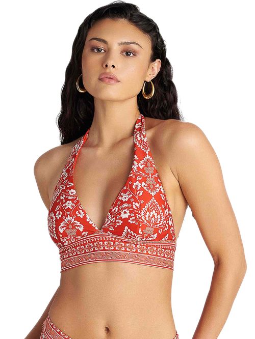 Μαγιό BLU4U Coral Damask Τρίγωνο Τοπ Ενίσχυση - Μεγάλο Στήθος