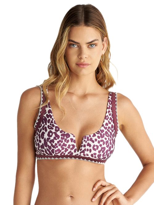 Μαγιό BLU4U Stripes and Spots Μπουστάκι Bralette - Σχήμα V - Αόρατη Ενίσχυση