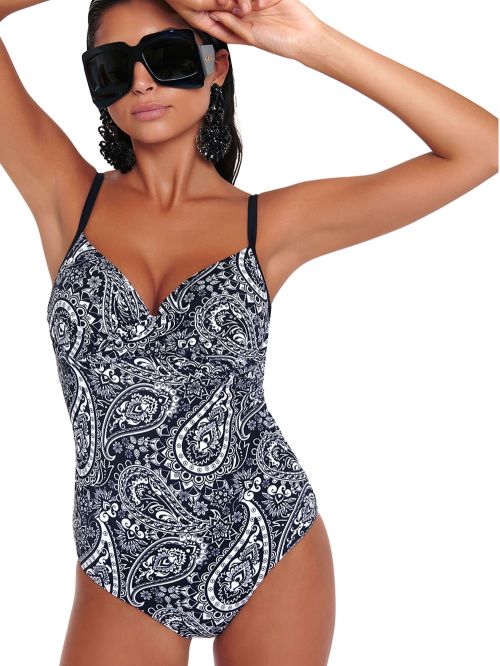 Μαγιό Ολόσωμο BLUEPOINT Hippie Chic για Μεγάλο Στήθος - Ενίσχυση & Μπανέλα