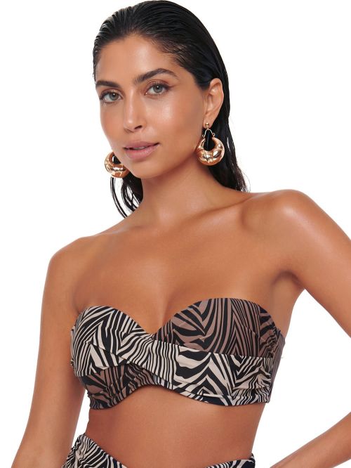 Μαγιό BLUEPOINT African Queen Σουτιέν Μπικίνι Strapless - Μεγάλο Στήθος