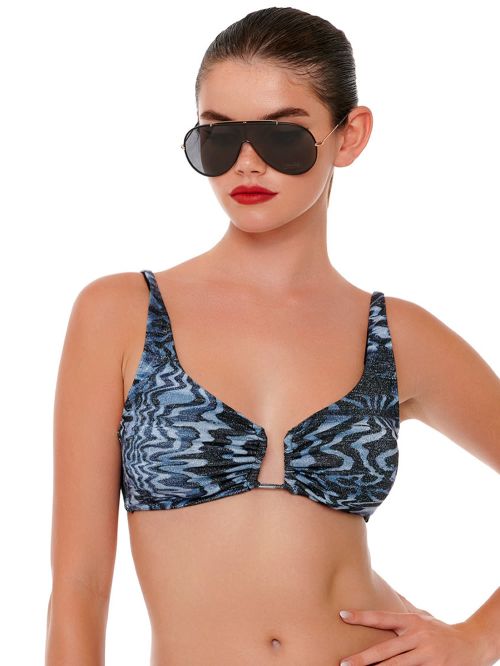 Μαγιό BLUEPOINT Water Gate Silver Τρίγωνο Μπικίνι - Αφαιρούμενη Ενίσχυση - Lurex