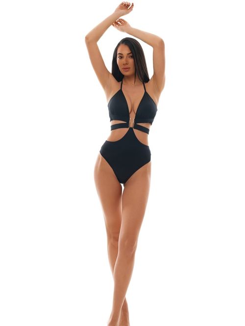 Μαγιό BLUEPOINT Solids Ολόσωμο - Αόρατη Ενίσχυση - Ανοίγματα