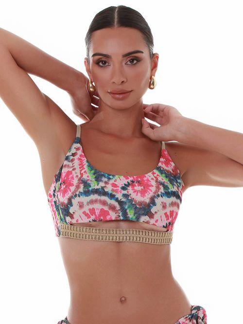 Μαγιό BLUEPOINT Batik Bralette Μπούστο Μπικίνι - Αόρατη Ενίσχυση - Lurex