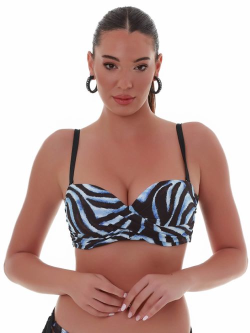 Μαγιό BLUEPOINT Safari Chic Μπικίνι Strapless - Μεγάλο Στήθος - Ήπια Ενίσχυση