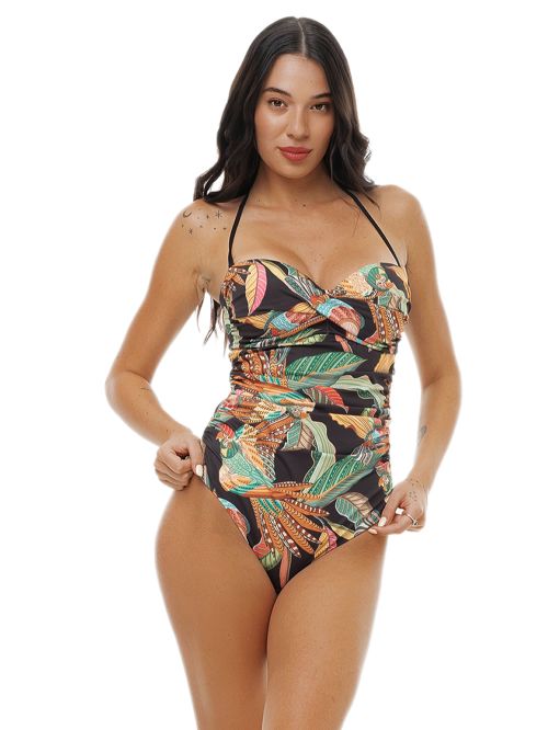 Μαγιό BLUEPOINT Hot Tropic Ολόσωμο Strapless - Αόρατη Ενίσχυση - Μεγάλο Στήθος