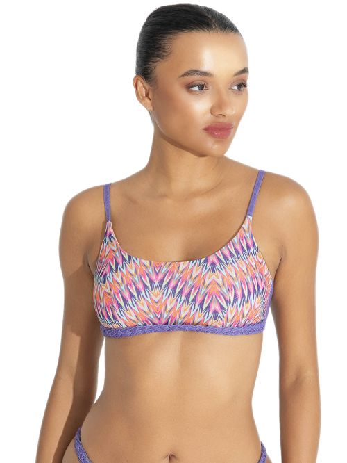 Μαγιό BLUEPOINT Indiana Μπικίνι Crop Top Μπουστάκι - Ενίσχυση - Λαμπερό Lurex