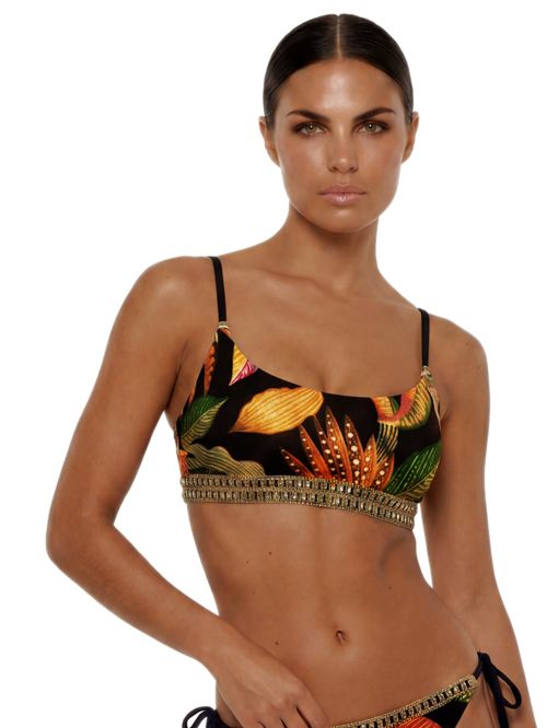 Μαγιό BLUEPOINT Hot Tropic Μπικίνι Crop Top Μπουστάκι - Ενίσχυση 