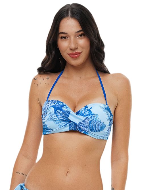 Μαγιό BLUEPOINT Sea Treasure Σουτιέν Μπικίνι Strapless - Μεγάλο Στήθος