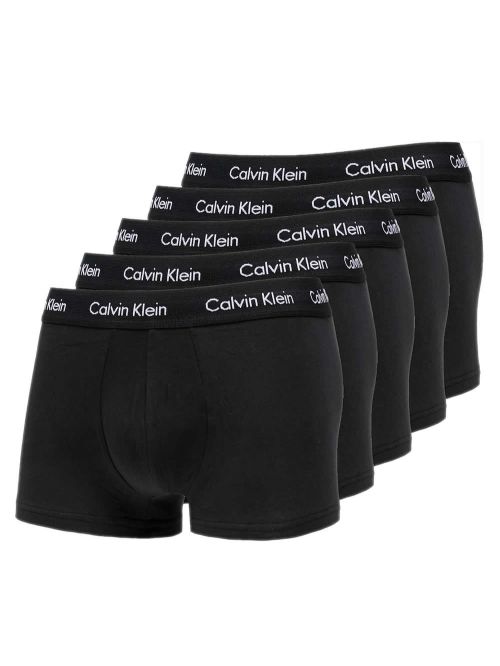 CALVIN KLEIN Low Rise Trunks - Cotton Stretch - Πακέτο με 5